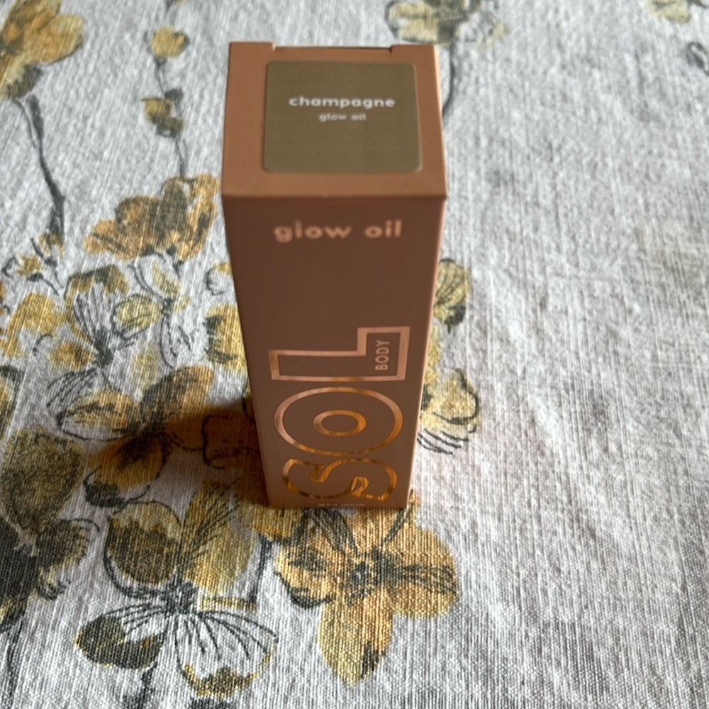 Sol Body Glow Oil - Champagne